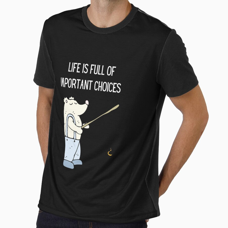 Life is full of important decisions fishing 2 by Cafecreative