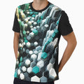 Abstract 3D Hexagons by AtithasosTragos