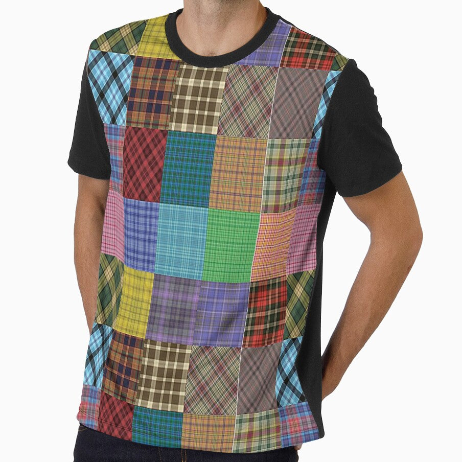 Plaid-A-Rama Mismatched Plaids by SerpentSkyArts