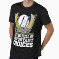 LIFE IS FULL OF IMPORTANT CHOICES FUNNY GOLF GIFT MEN WOMEN by sobriowslen