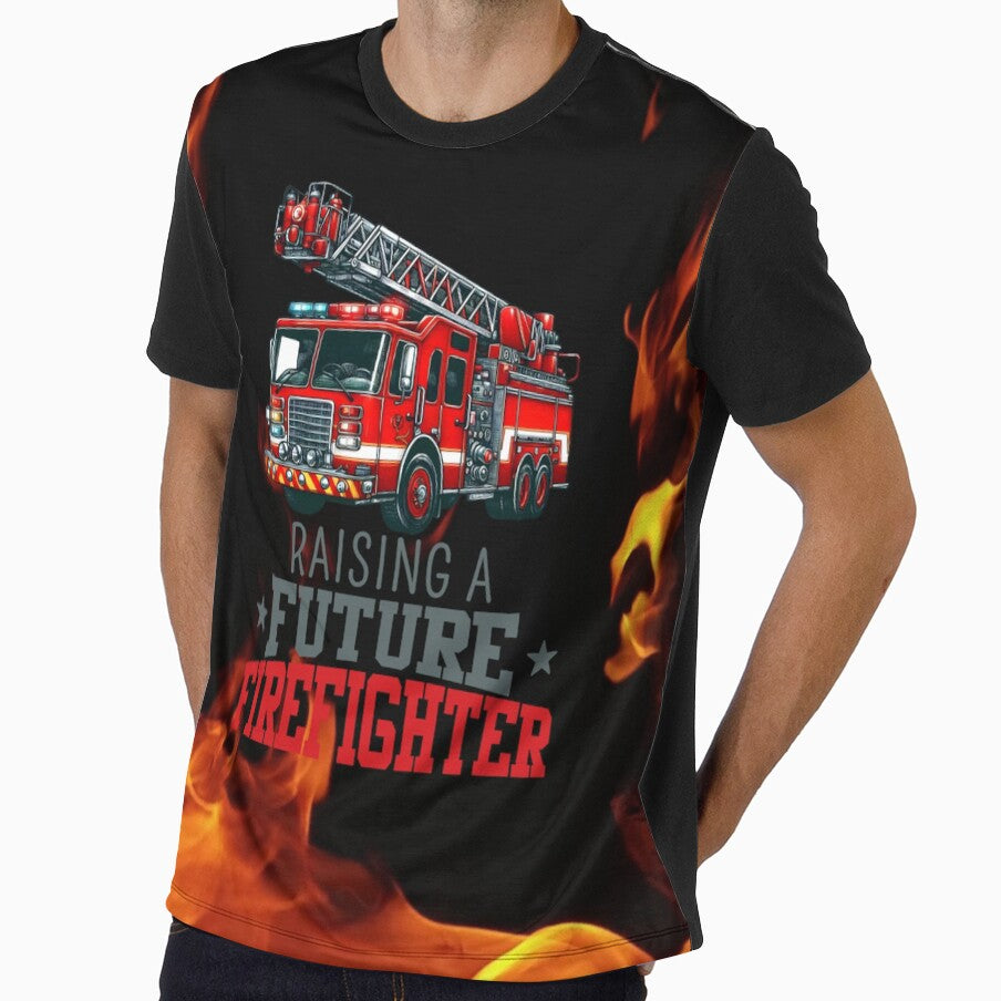 Future Firefighter Kids Fire Truck Design by Twist & Print