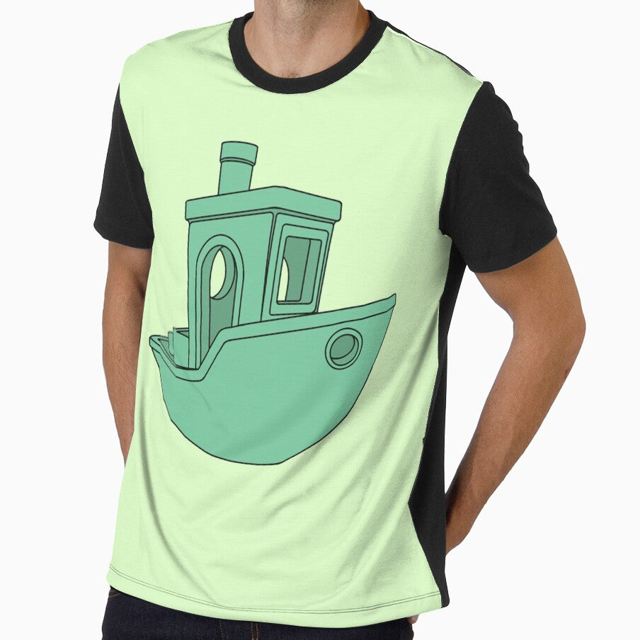 Pastel Green Benchy by Printint