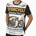 Motorcycle Illustration Pack T-Shirt by Matinez Pink
