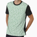 Fern green geometric all over design by Lolly's Lane Shoppe