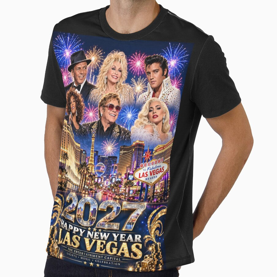 2027 HAPPY NEAR YEAR LAS VEGAS by DBM Photo Art 1