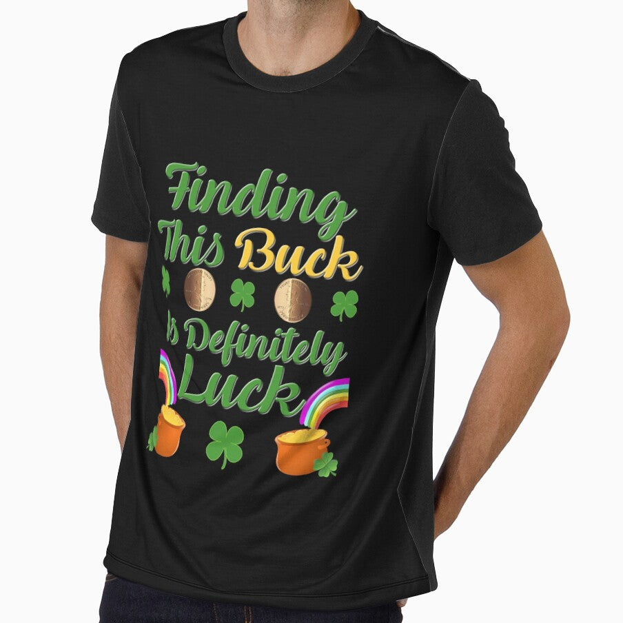 Finding This Buck Is Definitely Luck, St Patricks day, Chicago, Chicago flag, Chicago Irish, city, cute, Irish, retro, shamrock, St Pattys day, vintage by bimmer325