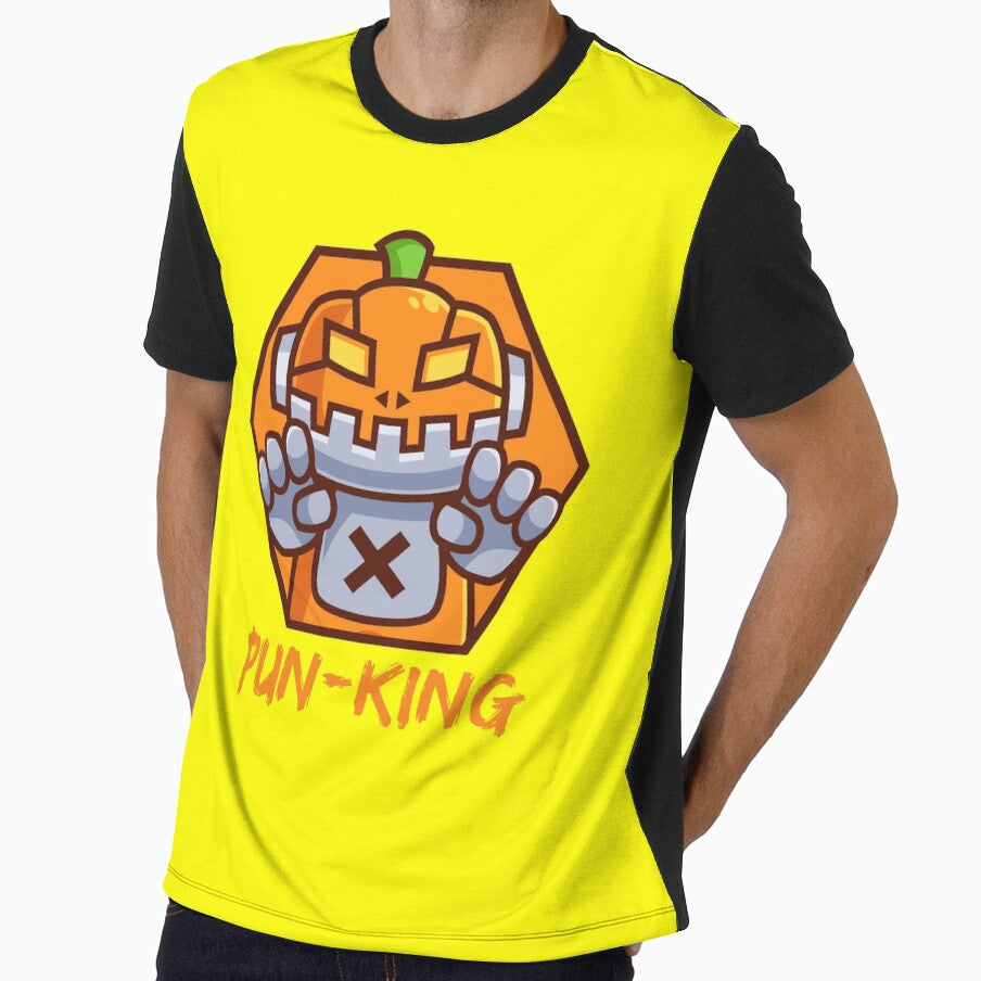 PunKing Is Here-Spooky Halloween Pumpkin Night-Funny Scary Halloween by Red-ElYoubi