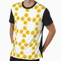 Yellow Flower Cross Pattern by allovervintage