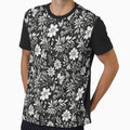Kicrino - floral garden black and white (7/8) by sabantha
