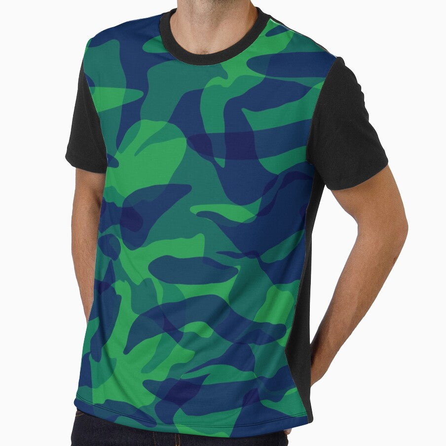 Green Blue Camouflage by FriendsList
