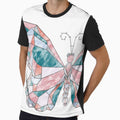 Stained Geometric Butterfly by TapestryDesigns