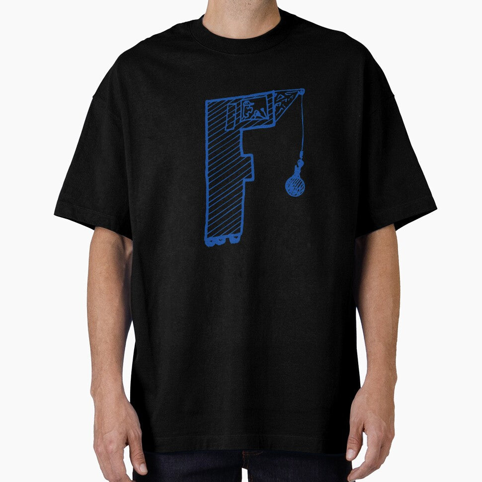 Moving letter Initial Monogram F by Rajeev Singh Unisex