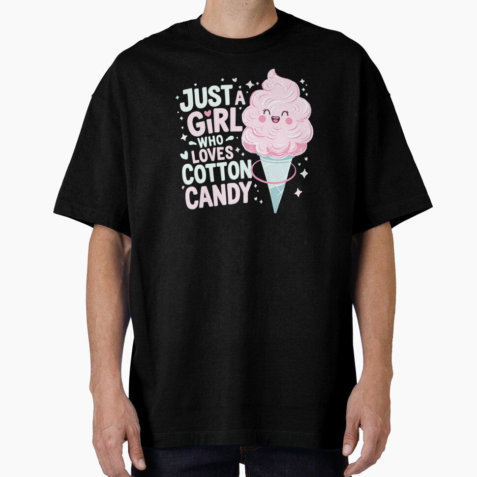 Just a Girl Who Loves Cotton Candy by jkrphoto Unisex