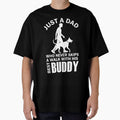 Just a Dad Who Never Skips a Walk with His Best Buddy | Proud Dog-Dad T-Shirt & Gifts for Pet Lovers and best dog dad ever by Opalook