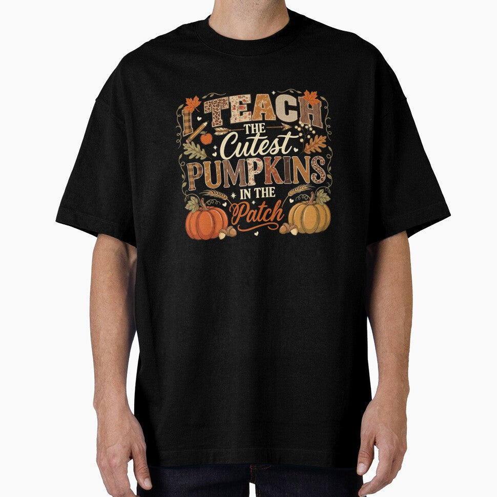 I Teach The Cutest Pumpkins In The Patch Teacher Fall Halloween by MizoX7