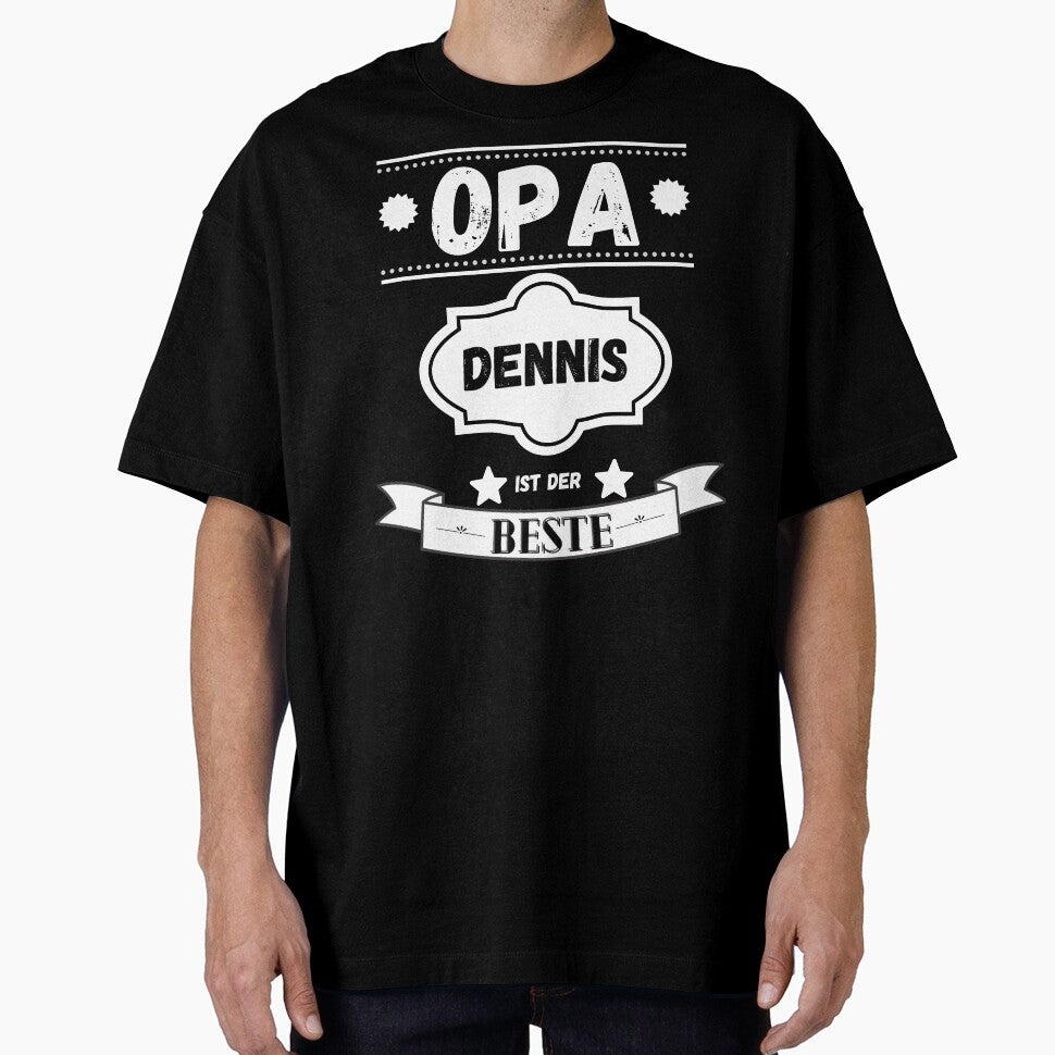 Grandpa is the best grandfather gift Dennis by InsomniaMerch
