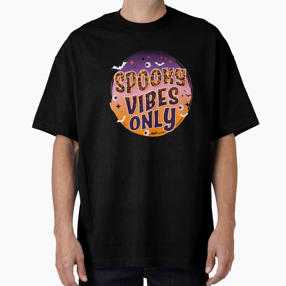 Spooky Vibes Only, Halloween Leopard, Halloween Sublimation Design, Spooky Season, Halloween Shirt Designs, Retro Halloween by OctonoteStudio
