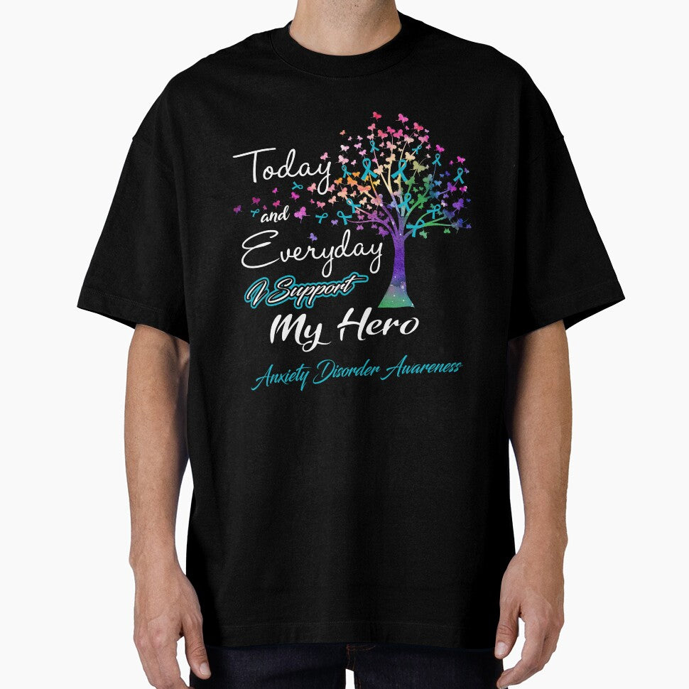 Anxiety Disorder Awareness Today and Everyday I Support My Hero by ElizabethS809