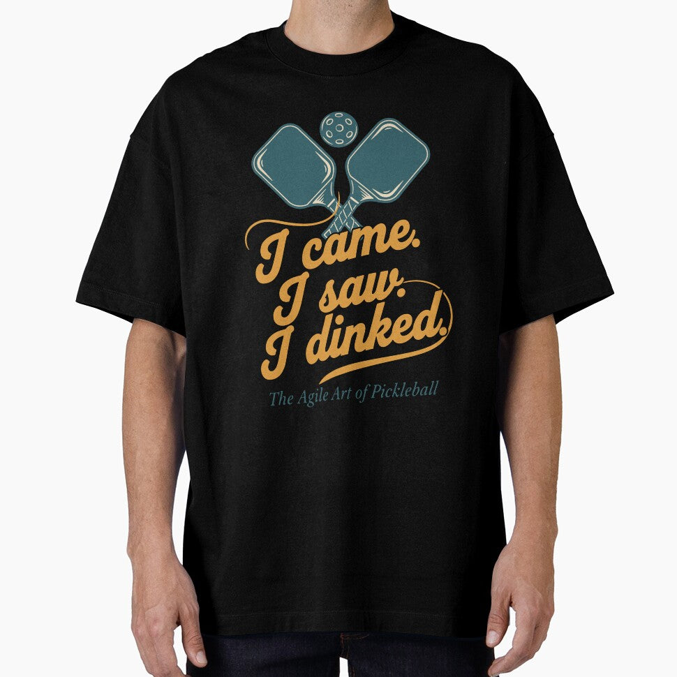 Pickleball I Came I Saw I Dinked Funny Player by LuminOrb