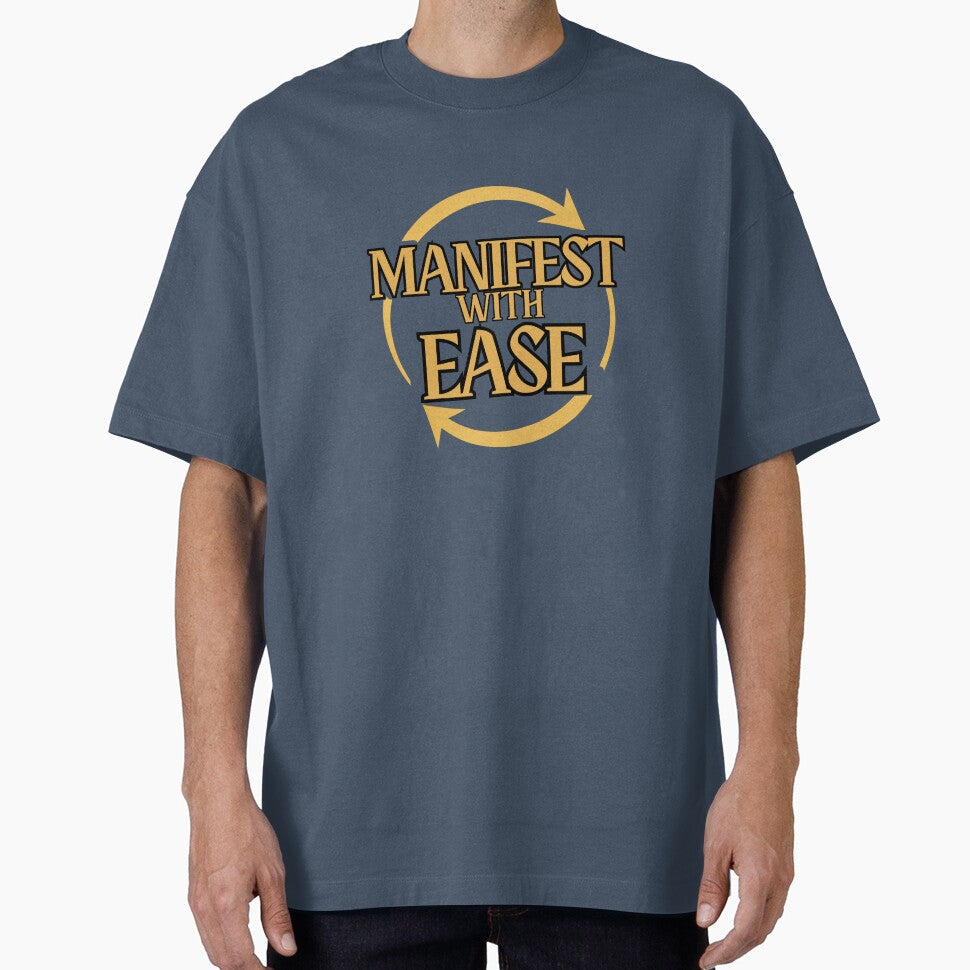 Manifest With Ease Minimal Manifestation Quote by CosmicQuietStudio