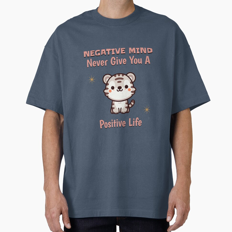 negative mind never give you a positive life Tiger by LemuellTrends