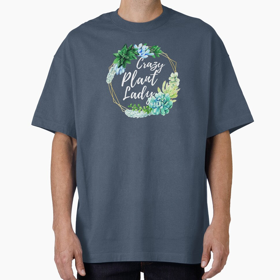 Crazy Plant Lady - Funny Sarcastic Plant Succulents Lover Design T shirt, sticker, Mug - Gift for Plant Lovers by Pawfect-Purr