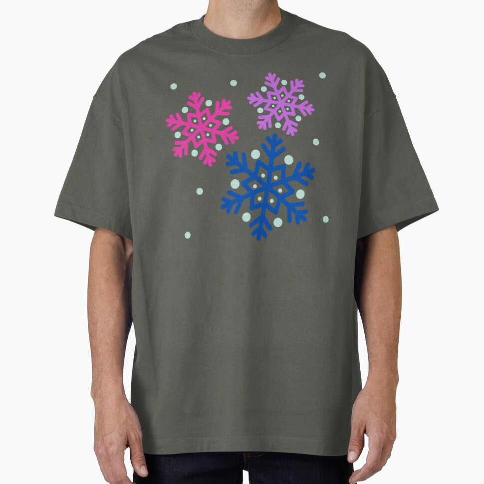 Bisexual Snowflakes AOP by VirtualFaries