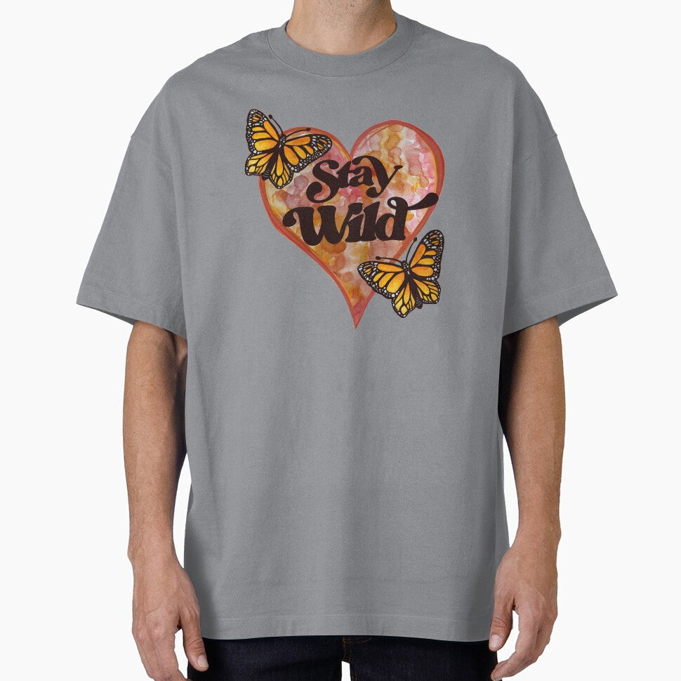 Stay Wild Monarch Butterfly by FrictionMaxxing