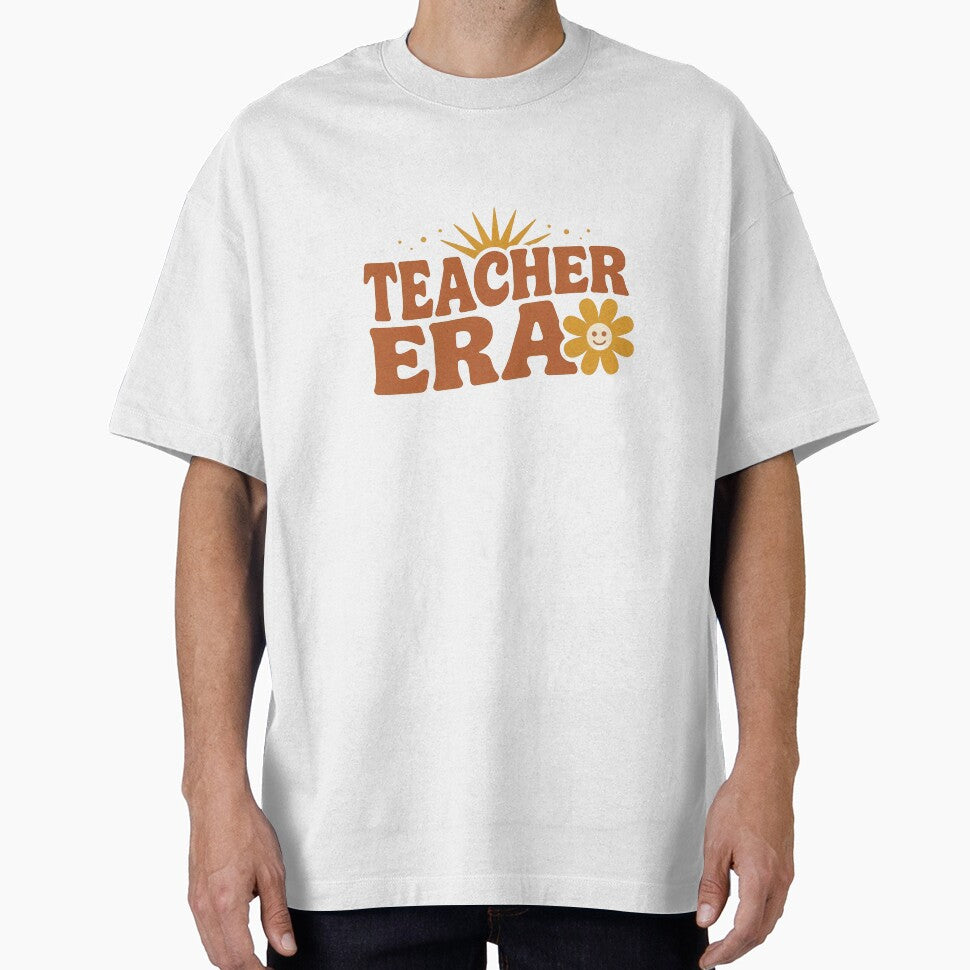 In My Teacher Era Retro Groovy Teacher School Gift by PassionWearShop