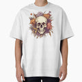 Skull and Wild Flowers #3 by CoutureCrypt