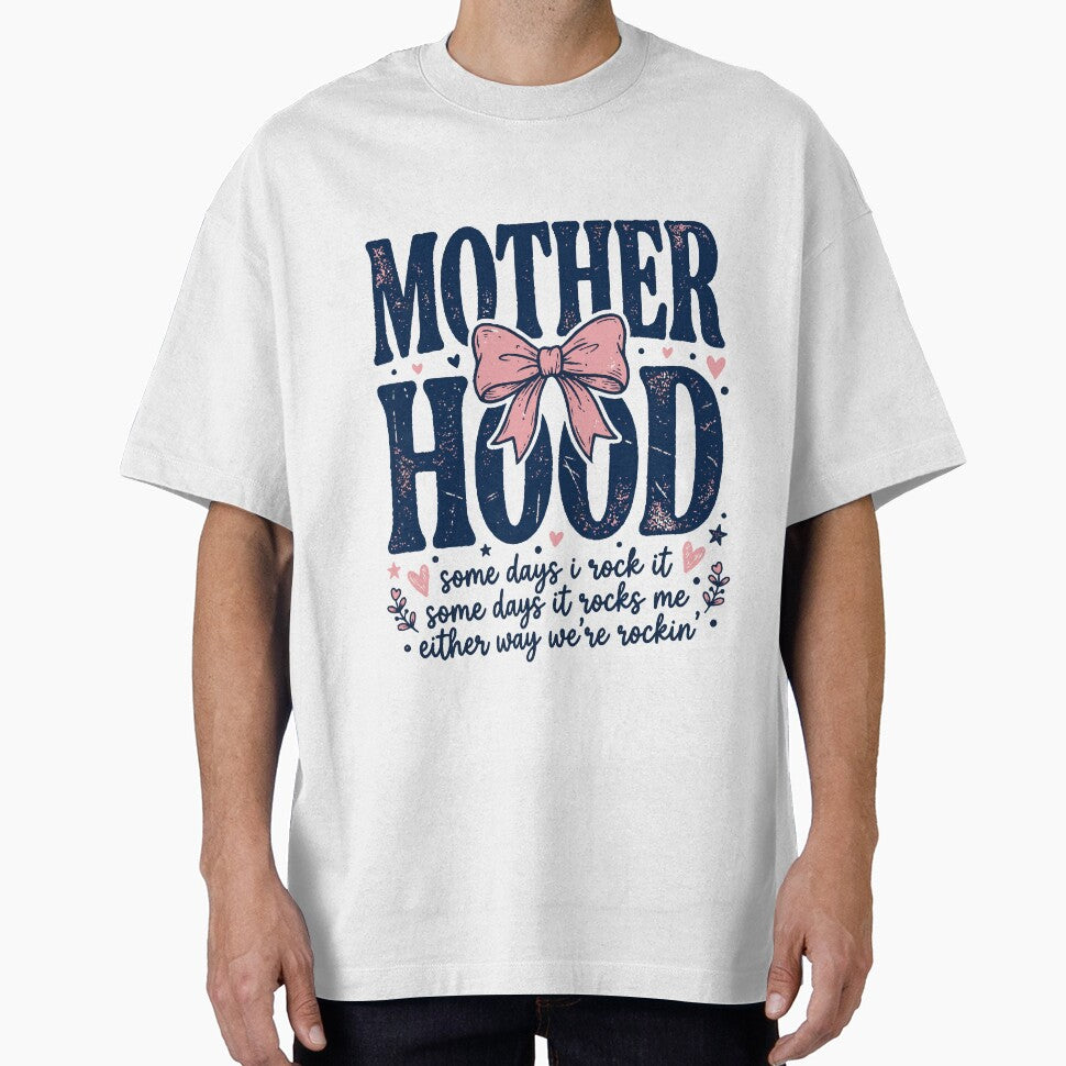 MotherHood We Rockin' Funny Mom Maternity Humor Mama Quote by AnimaThread