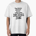 "You know you're a nurse when your finger has gone places you never thought possible." - Funny nurse quote on by ExtraMessages