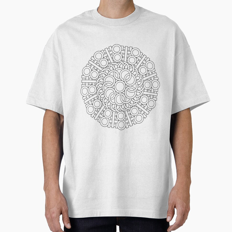 Circle Rings Mandala Art by Stickera Hub