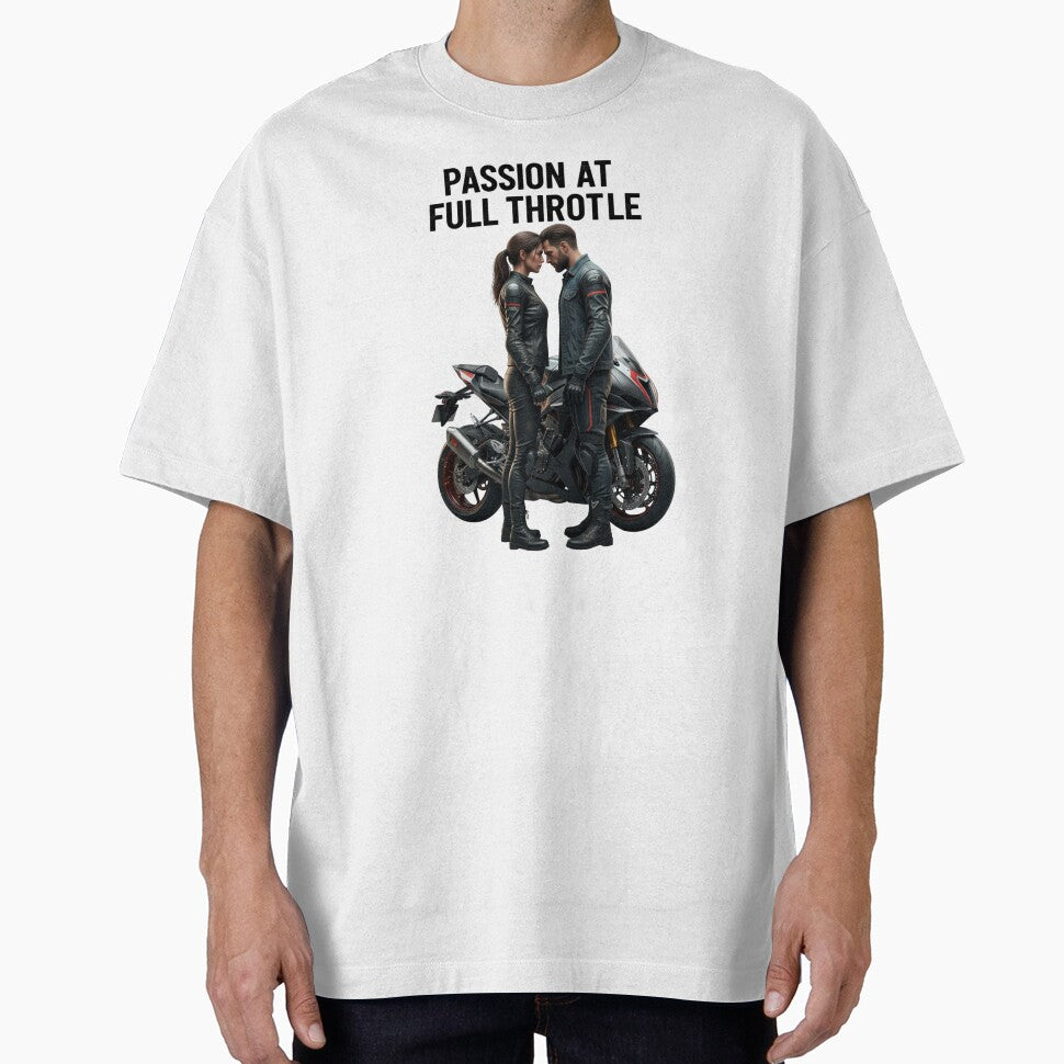 Passion at Full Throttle – Motorcycle Couple Design by TwoWheels-shop