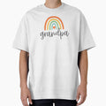 Grandpa - Colorful Rainbow - Heart - Family Reunion by patternjp