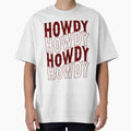 Nashville Bachelorette Party Howdy Dark Red Gift for Bride by mysticblvd