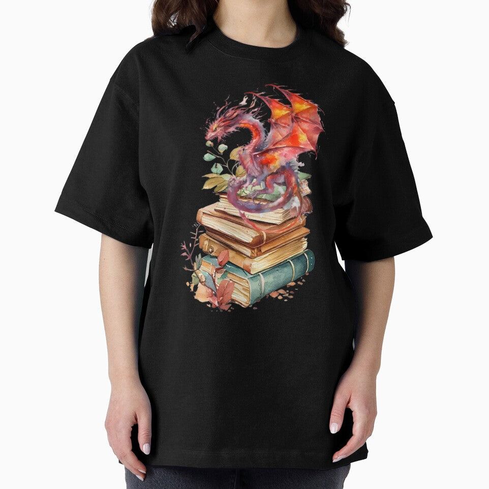 Life is Better with Dragons and Books by Spyshirt