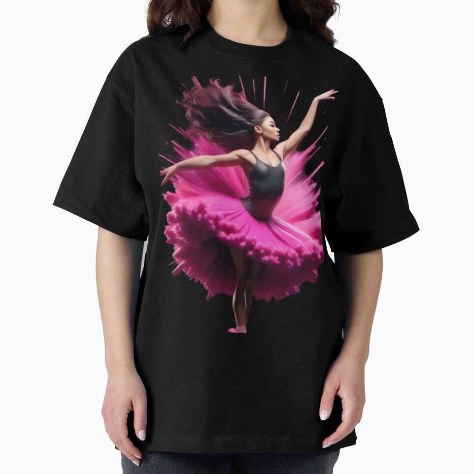 Ballerina wearing pink sublimation digital download by jrsigurl