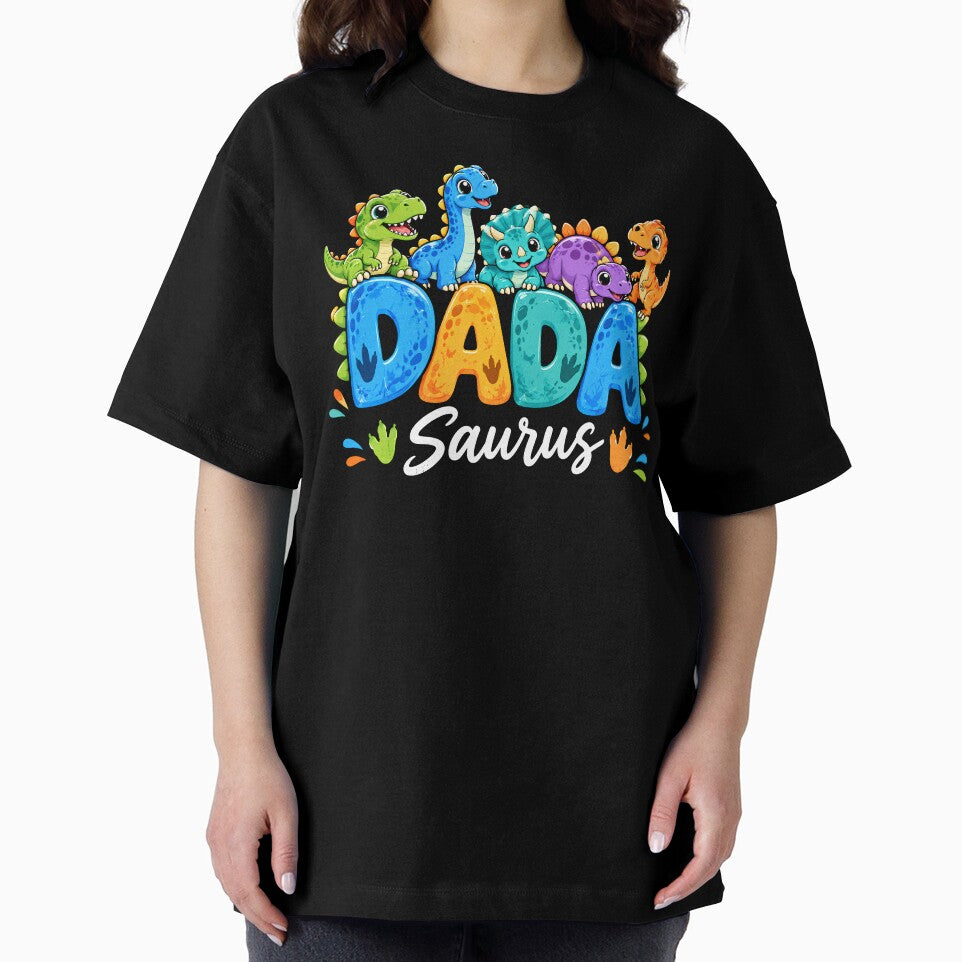 Dadasaurus Cute Dinosaur Squad Family Dad by Artbyrome