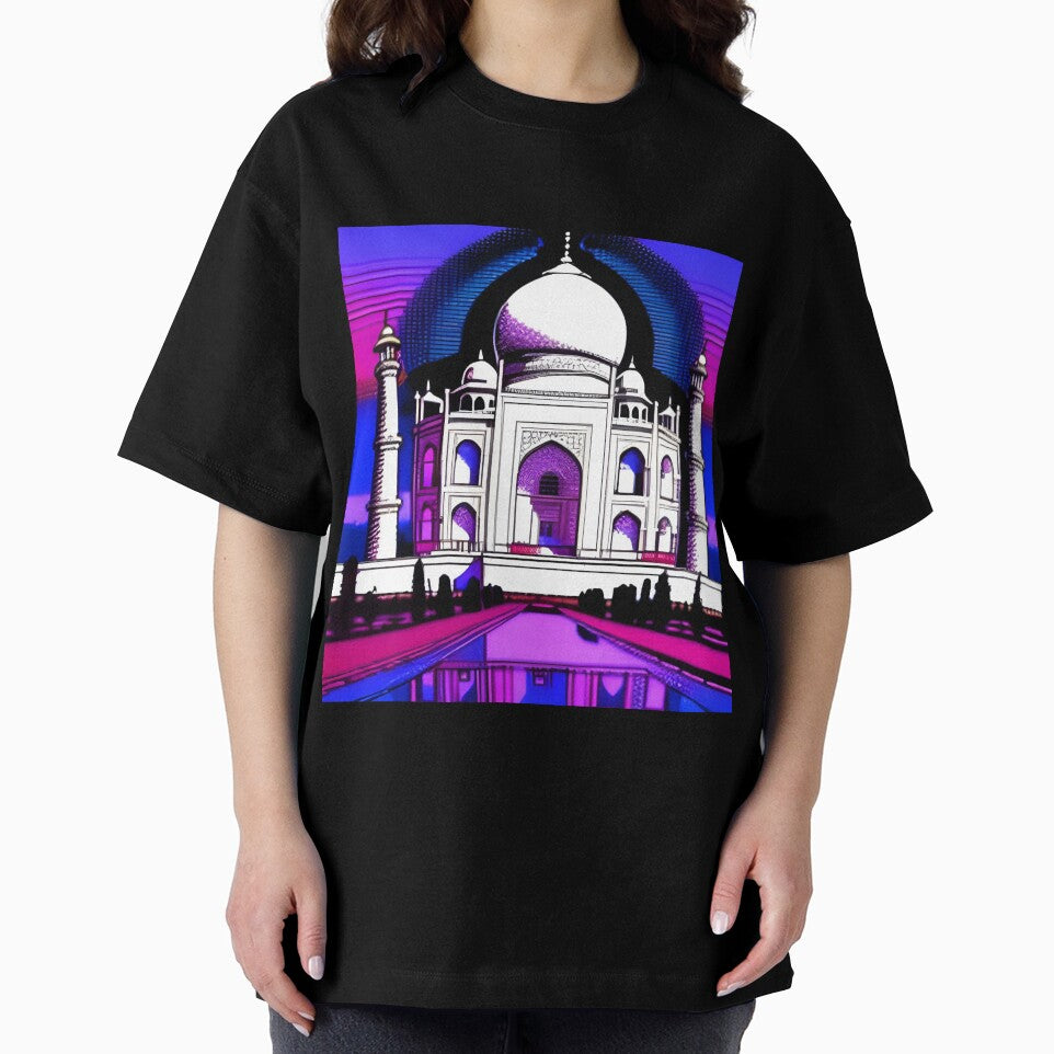 Taj Mahal monument in retro style by imagenia Unisex