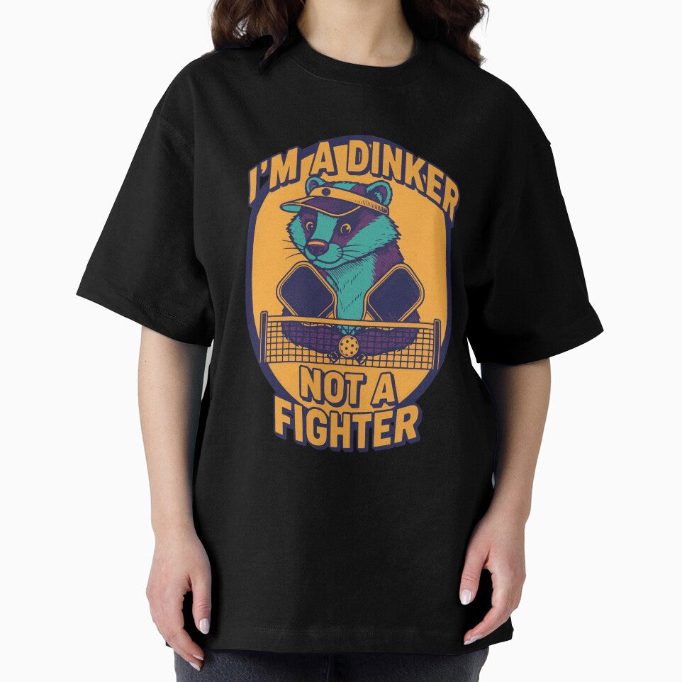 Pickleball Funny Player Im A Dinker Not A Fighter by LuminOrb