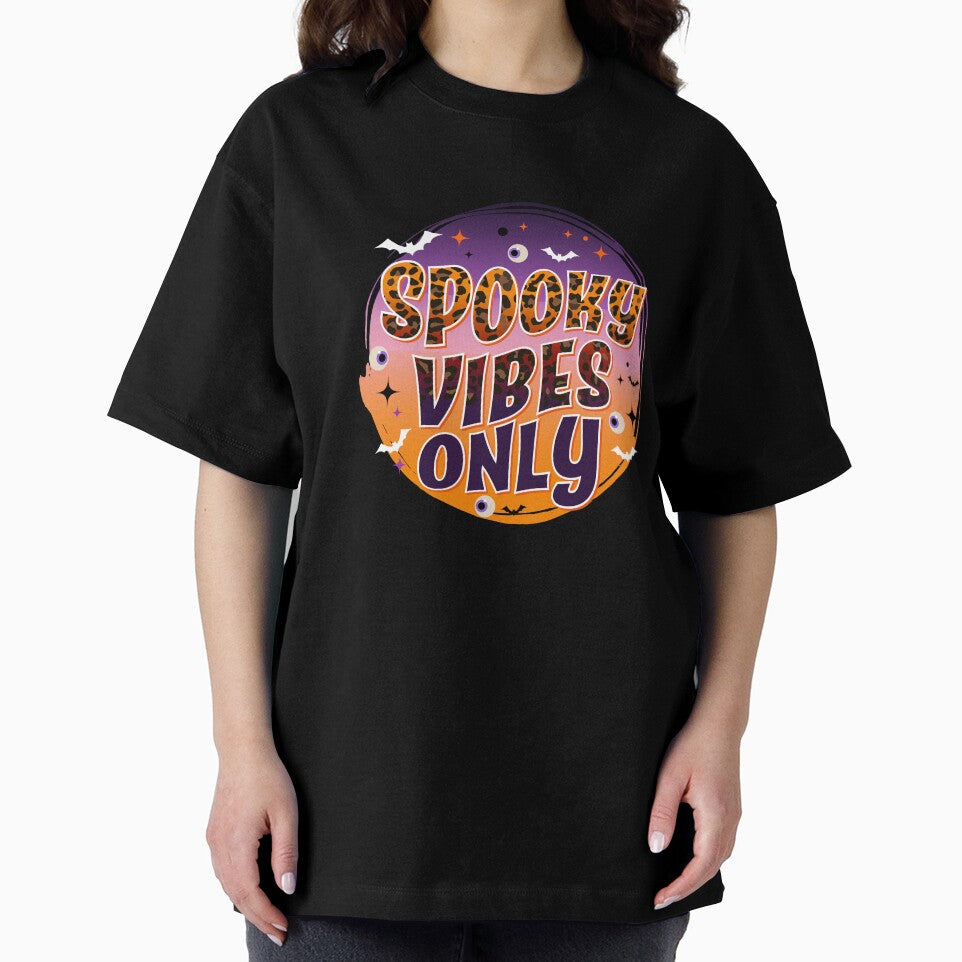 Spooky Vibes Only, Halloween Leopard, Halloween Sublimation Design, Spooky Season, Halloween Shirt Designs, Retro Halloween by OctonoteStudio