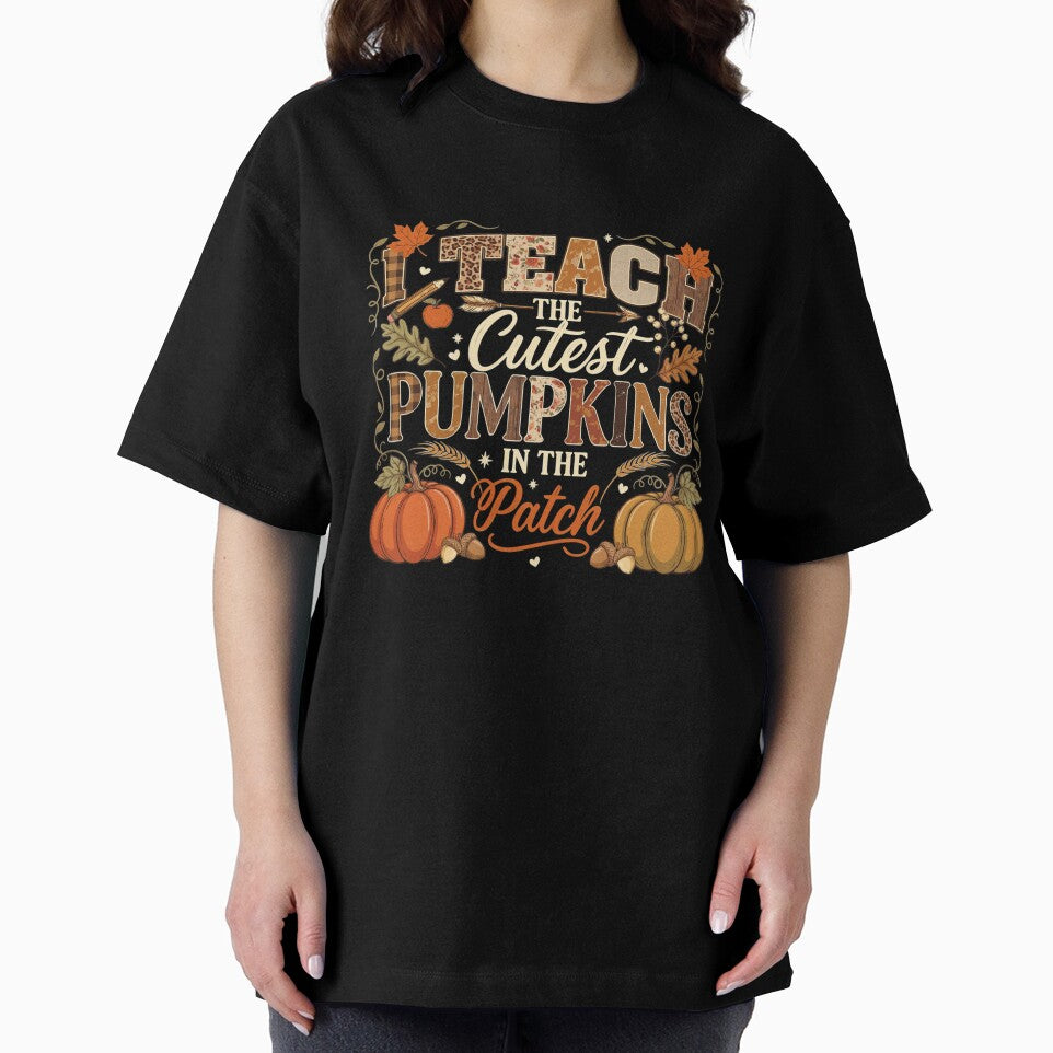 I Teach The Cutest Pumpkins In The Patch Teacher Fall Halloween by MizoX7