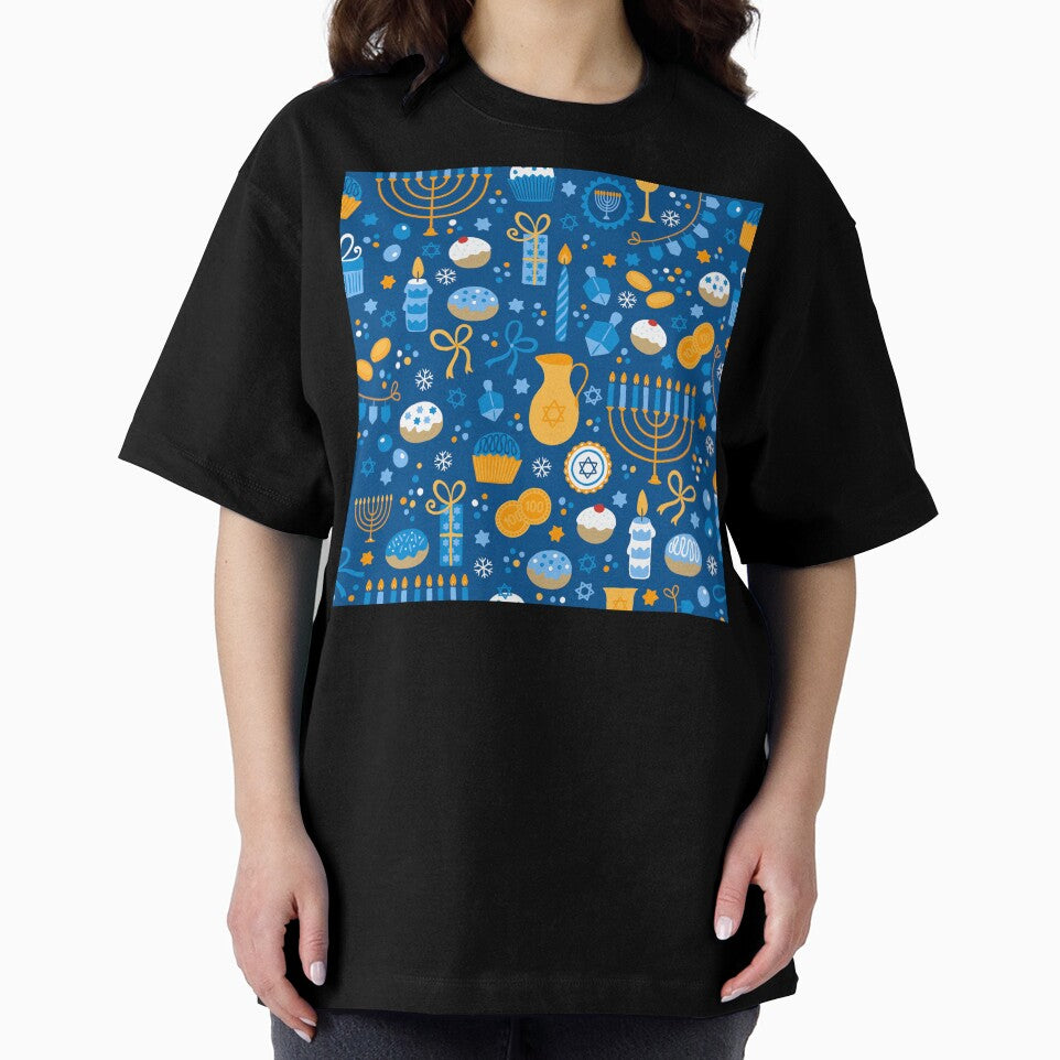 Happy Hanukkah Pattern by DEC02