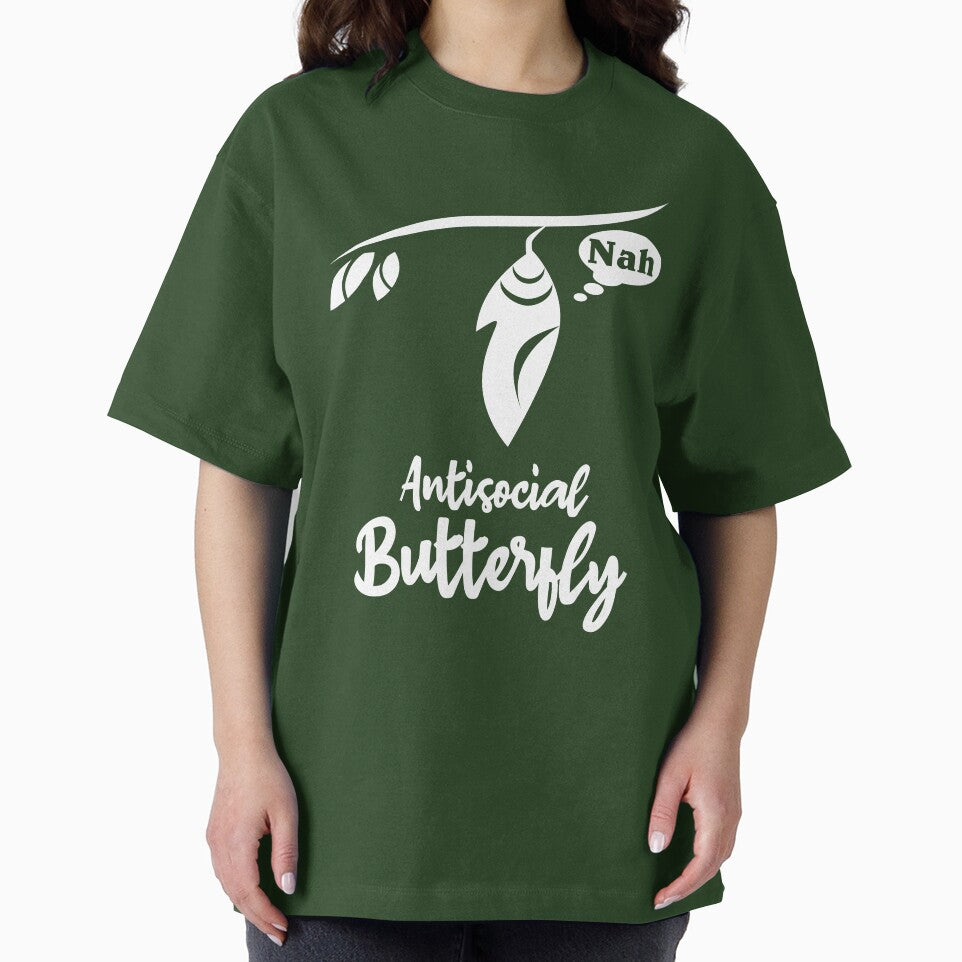 Antisocial Butterfly - Social Anxiety by BatShirtsCrazy