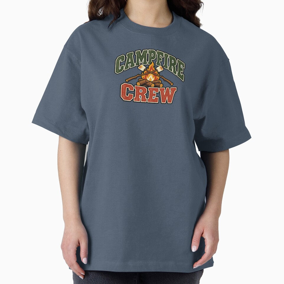 Campfire Crew – Retro Camping & Bonfire by EastEndTownie