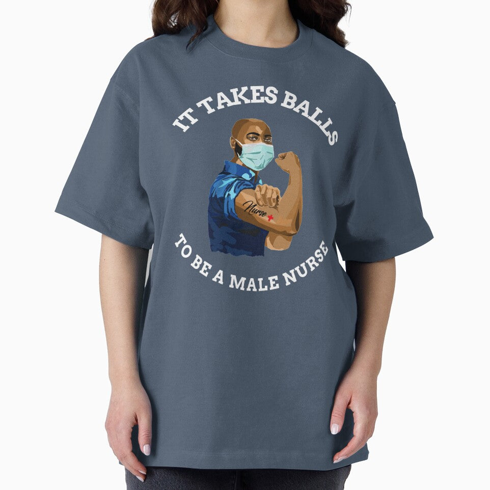 It takes balls to be a male nurse MURSE funny shirt by VeteranTees