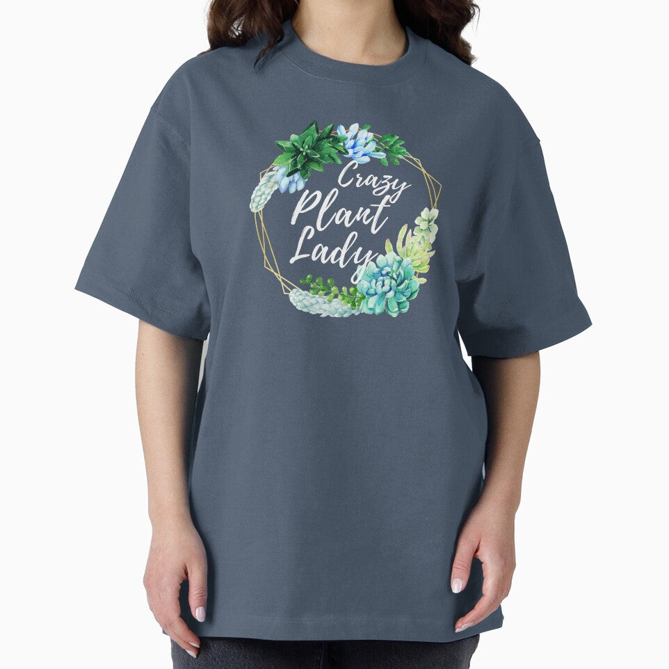 Crazy Plant Lady - Funny Sarcastic Plant Succulents Lover Design T shirt, sticker, Mug - Gift for Plant Lovers by Pawfect-Purr