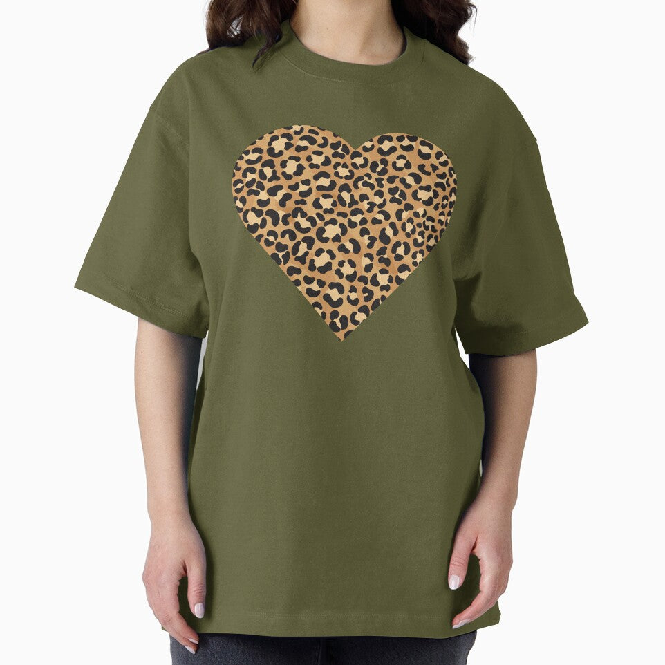 Leopard Heart, Grunge Heart ,Valentine, by captaingursel