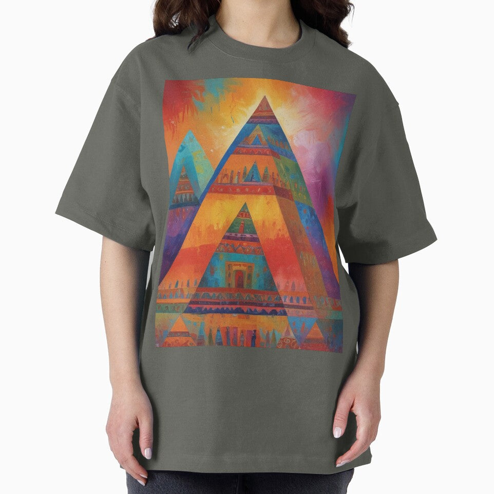 Pyramid Pattern Digital Print Design by imanshu